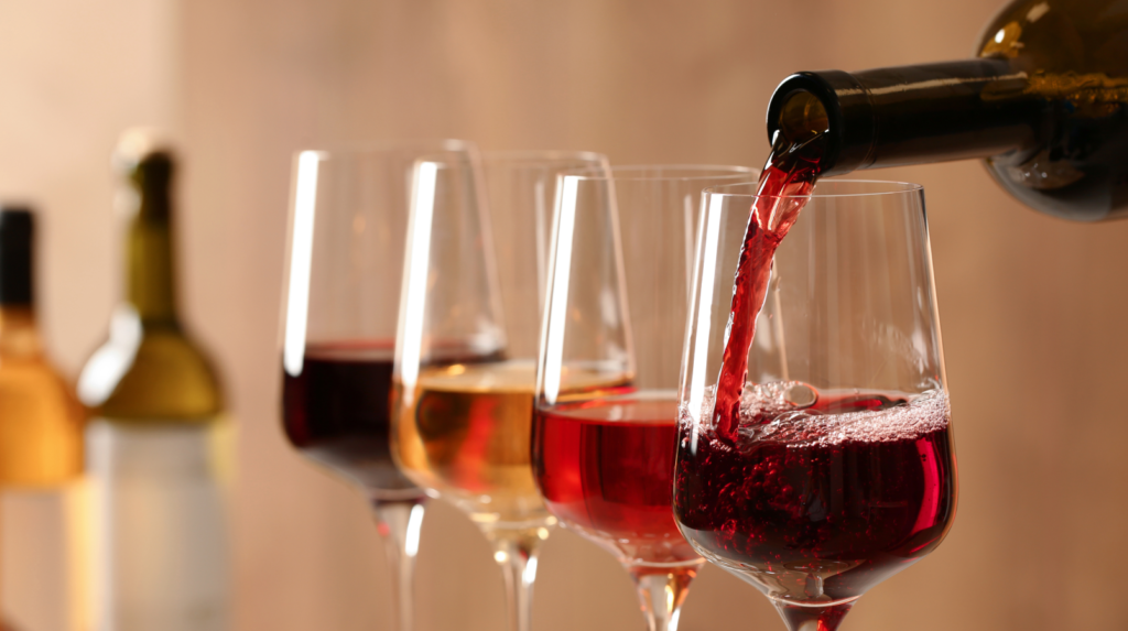 A fine Selection of wines